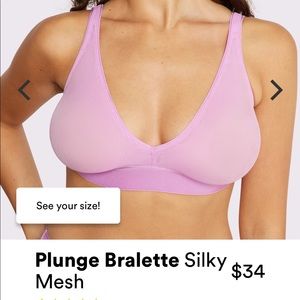 Plunge Mesh Parade Bralette